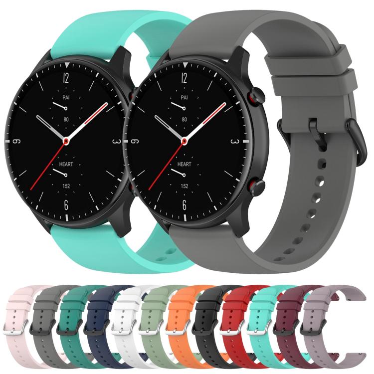 20mm Kalebol Round Tail Silicone Watch Band(White) - 20mm Bands by Kalebol | Online Shopping South Africa | PMc TechLife | Buy Now Pay Later Mobicred