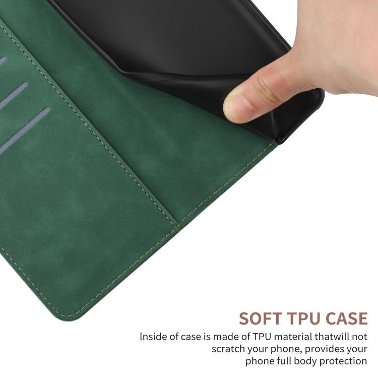 For Tecno Spark 40 4G Stitching Embossed Leather Phone Case(Green) - free shipping - PMC TechLife - Order now!