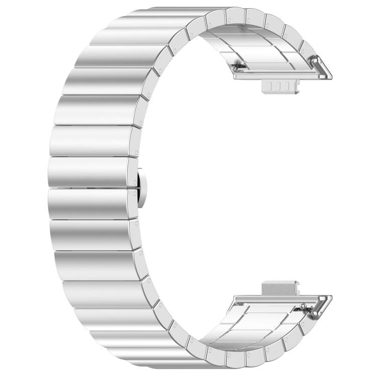 For Huawei Watch Fit3 Kalebol Solid Stainless Steel Strap(Silver) - free shipping - PMC TechLife - Order now!