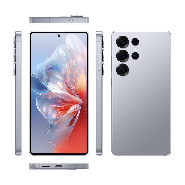 F102 / S25 Ultra, 4GB+64GB, 6.75 inch Android 11 MTK6762 Octa Core, Network: 4G, Dual SIM, Support Wireless Charging, Plug:EU Plug(Titanium Blue) - free shipping - PMc TechLife - Order now!