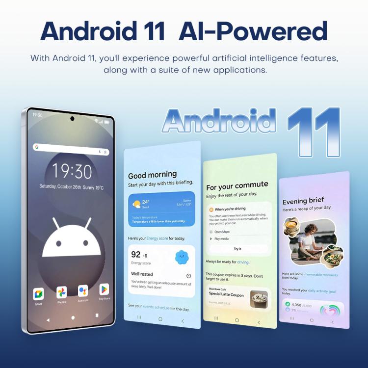 F102 / S25 Ultra, 4GB+64GB, 6.75 inch Android 11 MTK6762 Octa Core, Network: 4G, Dual SIM, Support Wireless Charging, Plug:AU Plug(Titanium Grey) - free shipping - PMc TechLife - Order now!