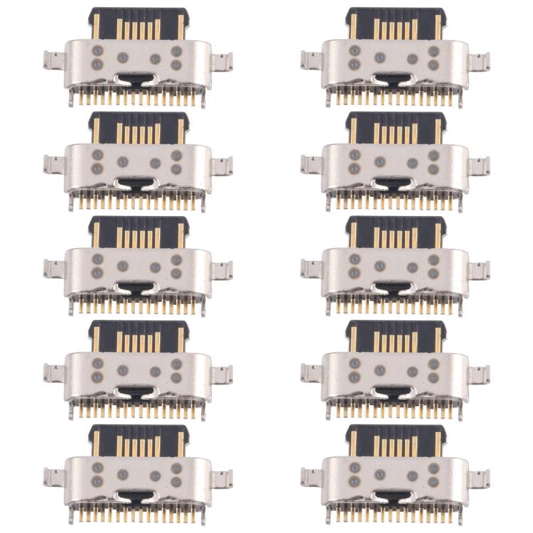 For Motorola Moto G34 10pcs Original Charging Port Connector - Others by PMc TechLife | Online Shopping South Africa | PMc TechLife | Buy Now Pay Later Mobicred
