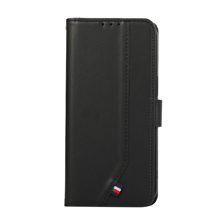For iPhone 17 Air ABEEL Delicate Texture Splicing RFID Leather Phone Case(Black) - free shipping - PMc TechLife - Order now!