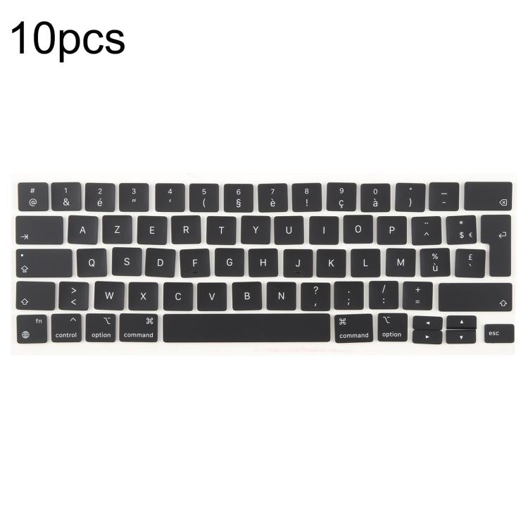For MacBook A2251 A2289 A2238 A2338 10pcs UK Big Enter Version Keycaps, Language:French - free shipping - PMc TechLife - Order now!