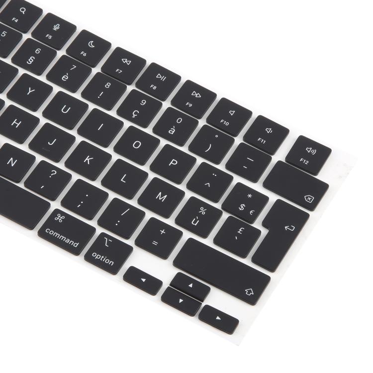 For MacBook A2681 A2941 A3113  A3114 10pcs UK Big Enter Version Keycaps, Language:French - free shipping - PMc TechLife - Order now!