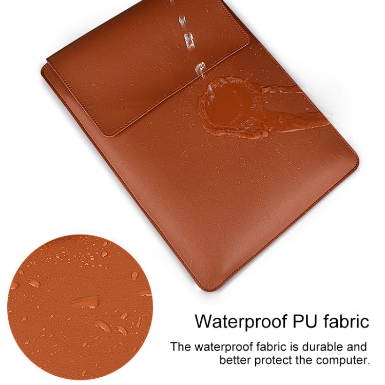PU05 Sleeve Leather Case Carrying Bag for 13.3 inch Laptop(Green) - free shipping - PMC Jewellery - Order now!