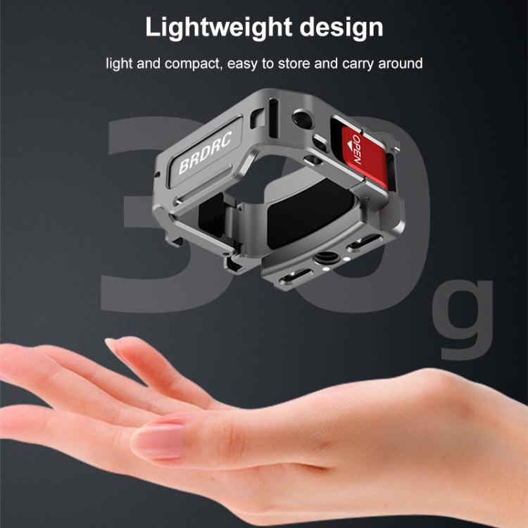 For DJI Osmo Pocket 3 BRDRC Quick Assembly Multi-function Cold Shoe Extension Mount(Dark Grey) - free shipping - PMC TechLife - Order now!