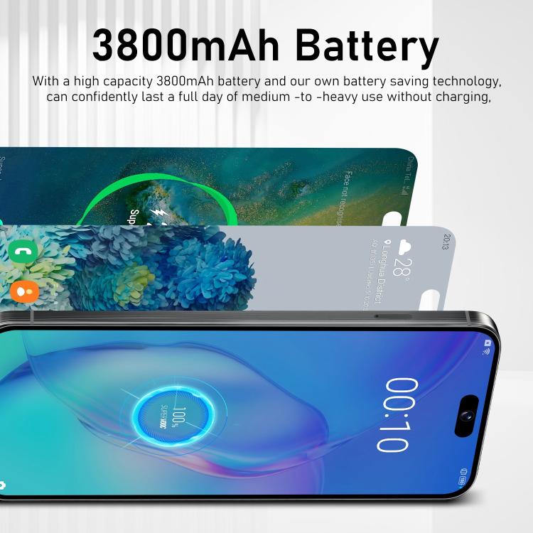 I16 Pro Max / VD1, 3GB+32GB, 6.8 inch Android 10 MTK6753 Octa Core, Network: 4G, Dual SIM, Plug:UK Plug(Grey) - free shipping - PMc TechLife - Order now!