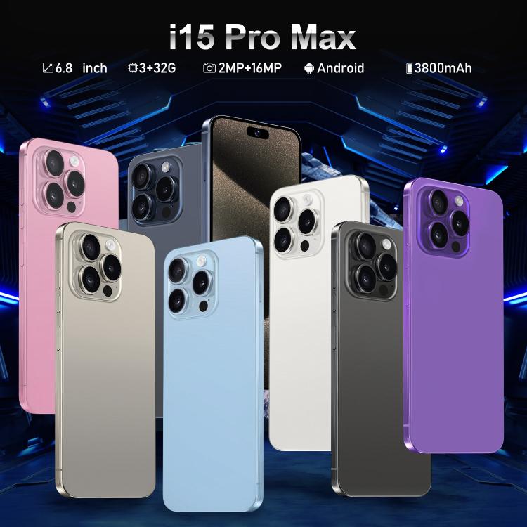 I16 Pro Max / VD1, 3GB+32GB, 6.8 inch Android 10 MTK6753 Octa Core, Network: 4G, Dual SIM, Plug:AU Plug(White) - free shipping - PMc TechLife - Order now!