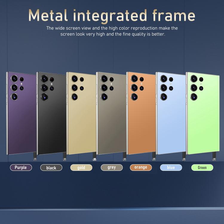 S24 Ultra / S7, 4GB+128GB, 6.75 inch Android 10 MTK6750 Octa Core, Network: 4G, Dual SIM, Plug:EU Plug(Orange) - free shipping - PMc TechLife - Order now!