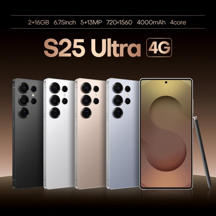 S25 Ultra / B9, 2GB+16GB, 6.75 inch Android 8.1 MTK6739 Quad Core, Network: 4G, Dual SIM, Plug:EU Plug(Titanium Silver Blue) - free shipping - PMc TechLife - Order now!