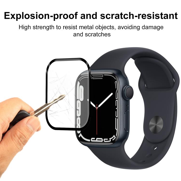 For Apple Watch Series 9 / 8 / 7 45mm 2pcs xDfind Curved 3D Composite Material Soft Film Screen Protector - free shipping - PMc TechLife - Order now!