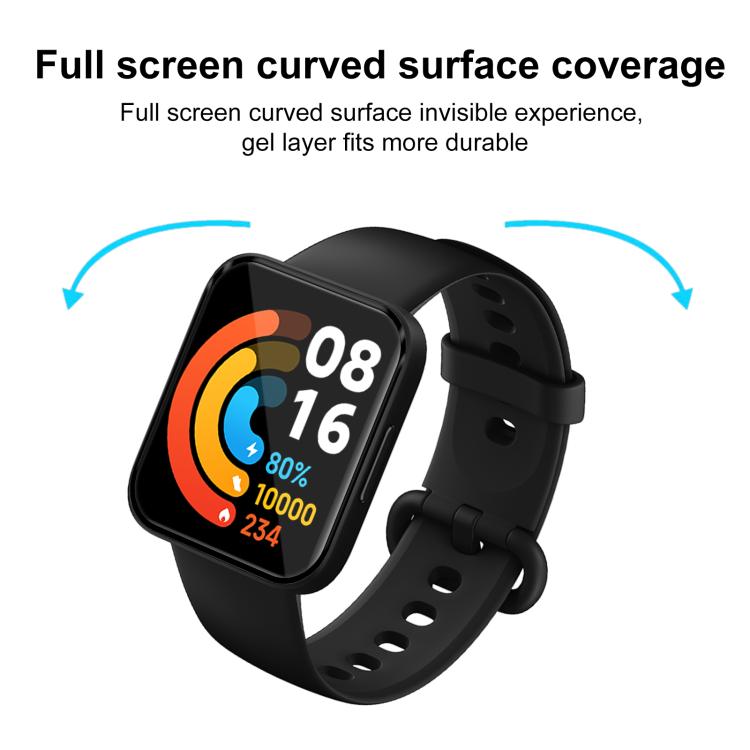 For Xiaomi Redmi Watch 2 2pcs xDfind Curved 3D Composite Material Soft Film Screen Protector - free shipping - PMc TechLife - Order now!