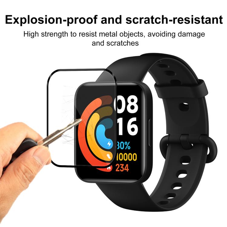 For Xiaomi Redmi Watch 2 2pcs xDfind Curved 3D Composite Material Soft Film Screen Protector - free shipping - PMc TechLife - Order now!