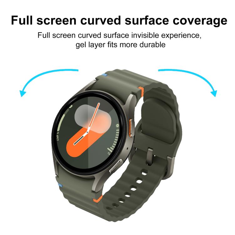 For Samsung Galaxy Watch7 40mm 2pcs xDfind Curved 3D Composite Material Soft Film Screen Protector - free shipping - PMc TechLife - Order now!