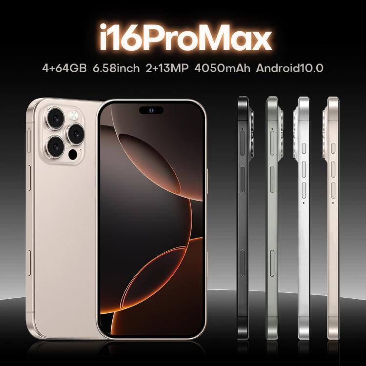 I16 Pro Max / PDQ6, 4GB+64GB, 6.58 inch Android 10 MTK6739 Quad Core, Network: 4G, Dual SIM, Plug:US Plug(White) - free shipping - PMc TechLife - Order now!