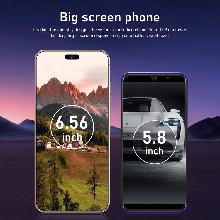 I16 Pro Max / RAi3, 3GB+64GB, 6.56 inch Android 10 MTK6739 Quad Core, Network: 4G, Dual SIM, Plug:UK Plug(White) - free shipping - PMc TechLife - Order now!