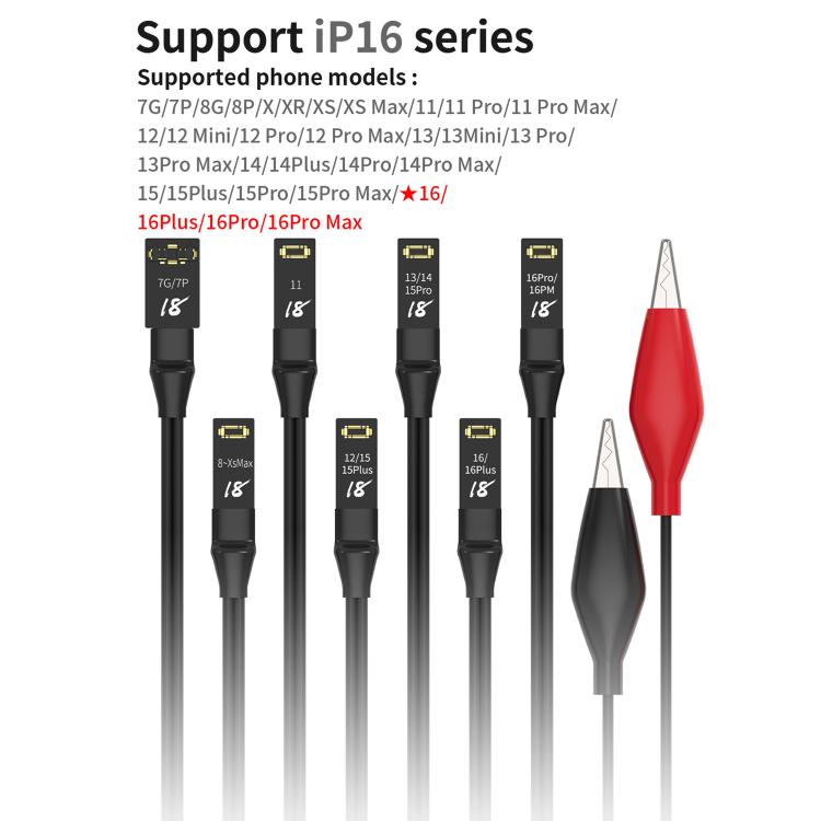 18 Kinds Motherboard Repair Power Boot Cable for iPhone 7-16 Pro Max - free shipping - PMC TechLife - Order now!