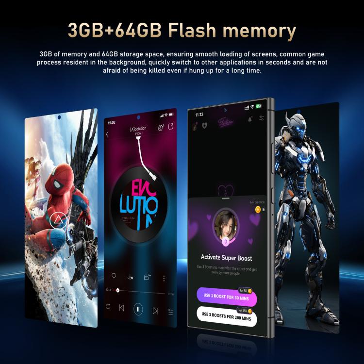 C24 Pro / S3-3, 3GB+64GB, 6.56 inch Android 10 MTK6739 Quad Core, Network: 4G, Dual SIM, Plug:AU Plug(Grey) - free shipping - PMc TechLife - Order now!
