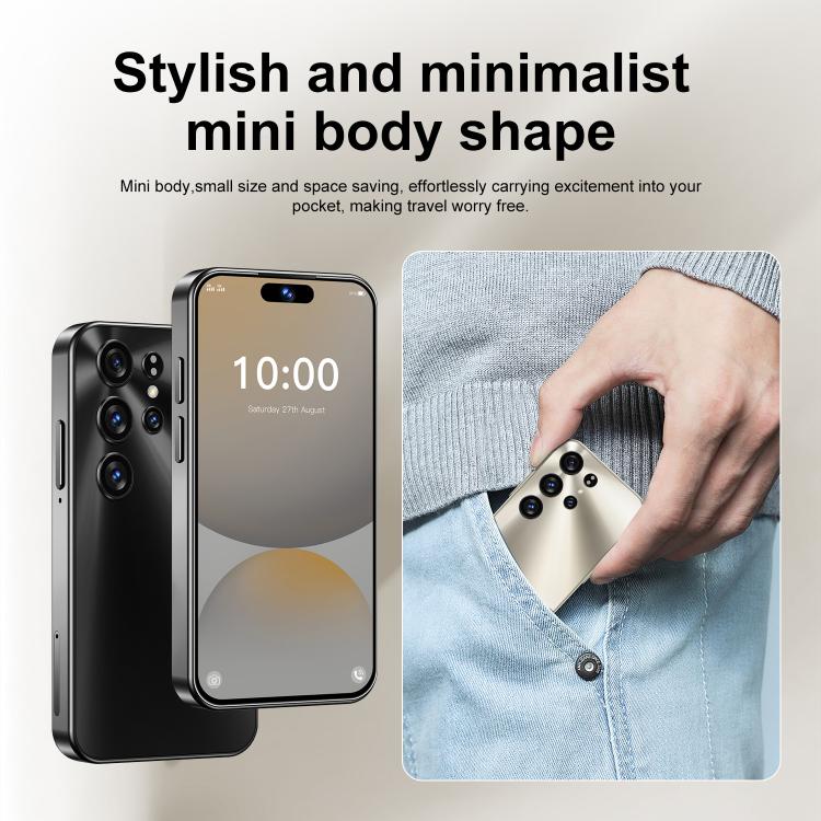 S25 Mini / ZKM10, 2GB+16GB, 4.0 inch Android 10 MTK6580M Quad Core, Network: 3G, Dual SIM(Pink) - free shipping - PMc TechLife - Order now!