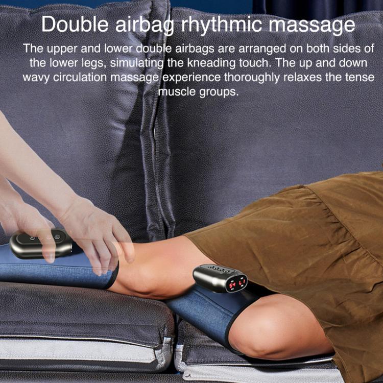 WG-JB-701 Home Portable Airbag Heating Leg Massager, Style:Deluxe Version Single - free shipping - PMC TechLife - Order now!