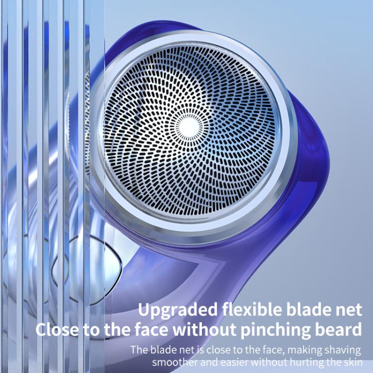 WG-P10X Portable Rechargeable LED Digital Display Electric Shaver(Green) - free shipping - PMC TechLife - Order now!