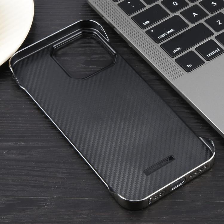 For iPhone 15 Pro Max Electroplating Frameless Frosted Anti-Glare PC MagSafe Phone Case(Titanium Gray) - free shipping - PMC TechLife - Order now!