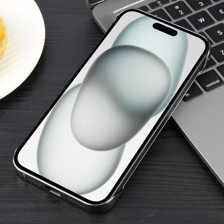 For iPhone 15 Plus / 14 Plus Electroplating Frameless Frosted Anti-Glare PC MagSafe Phone Case(Titanium Gray) - free shipping - PMC TechLife - Order now!