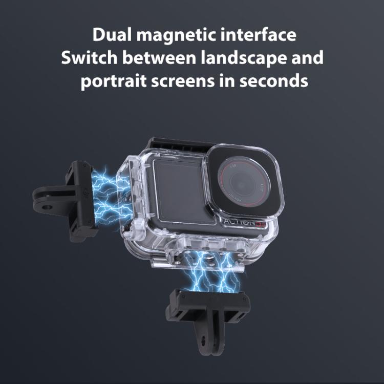 For DJI Osmo Action 5 Pro Magnetic 60m Waterproof Case Diving Waterproof Case - free shipping - PMC TechLife - Order now!