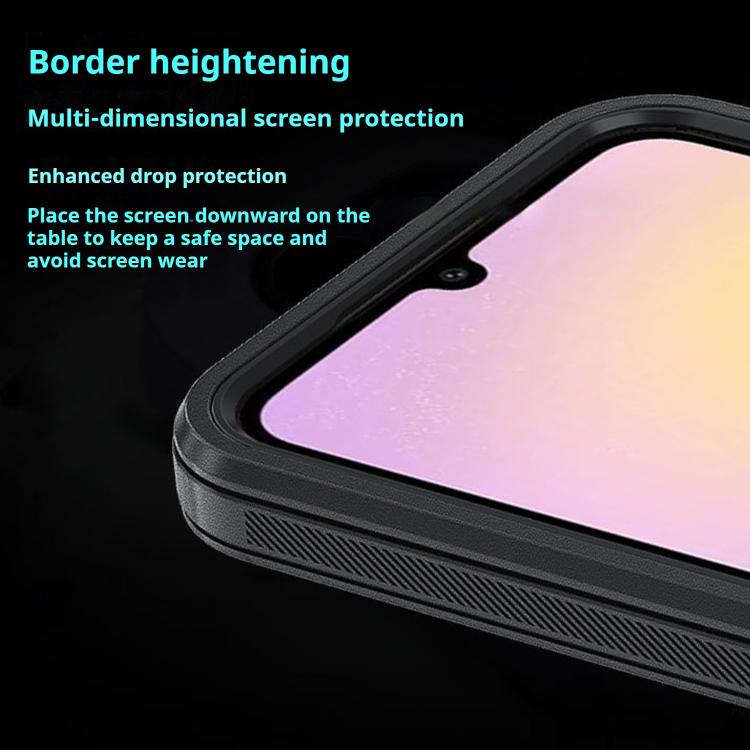 For iPhone 17 Air Kalebol Shockproof PC Hybrid TPU Phone Case with Back Clip(Black) - free shipping - PMC TechLife - Order now!