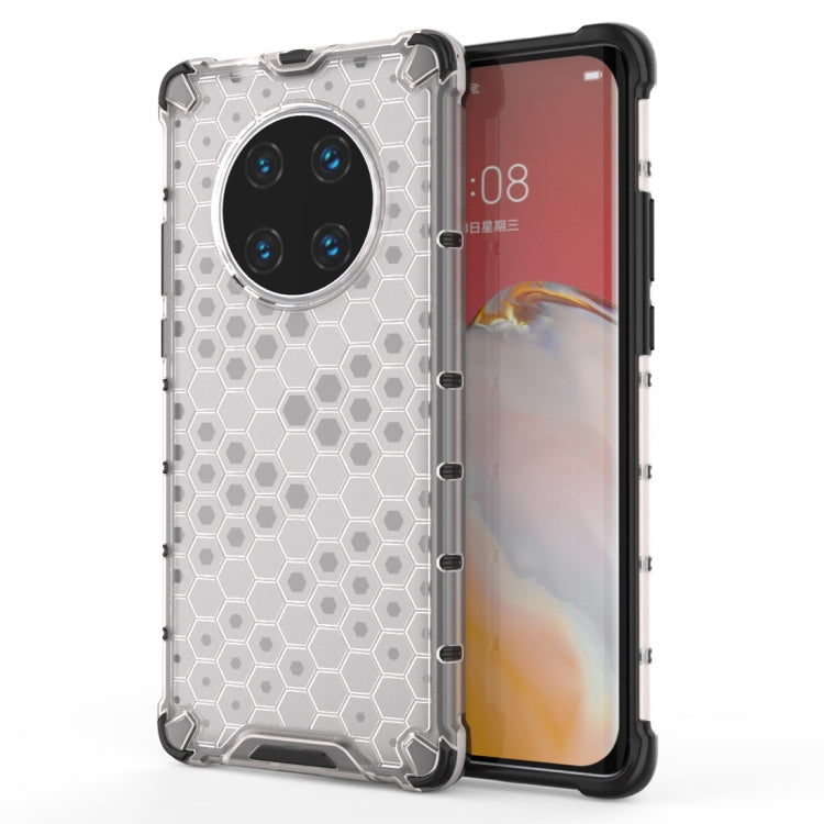For Huawei Mate 40 Pro Shockproof Honeycomb PC + TPU Protective Case(White) - Huawei Cases by PMC TechLife | Online Shopping South Africa | PMC TechLife | Buy Now Pay Later Mobicred