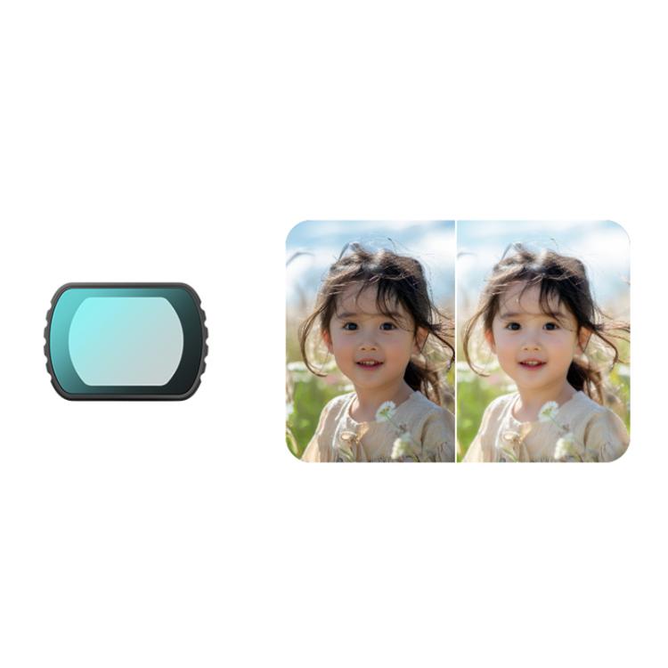For DJI Osmo Pocket 3 Camera Lens Filter, Filter:Black Mist 1/4 - free shipping - PMC TechLife - Order now!