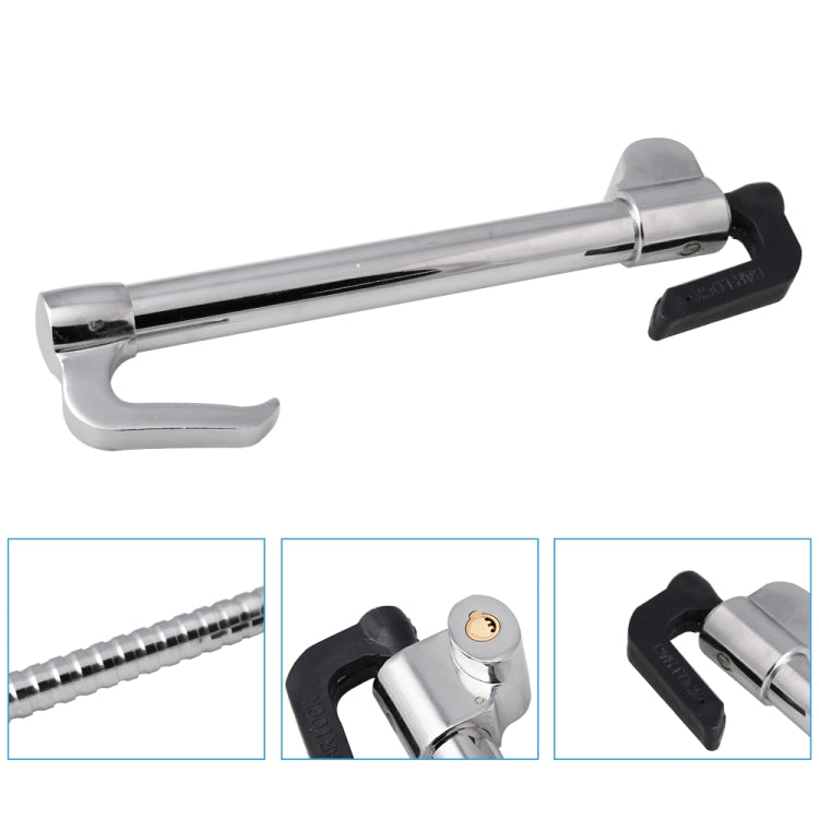 Universal Modified Clutch Lock Extendable Steering Wheel & Clutch Brake Lock - Steering Wheel Locks by PMC TechLife | Online Shopping South Africa | PMC TechLife | Buy Now Pay Later Mobicred