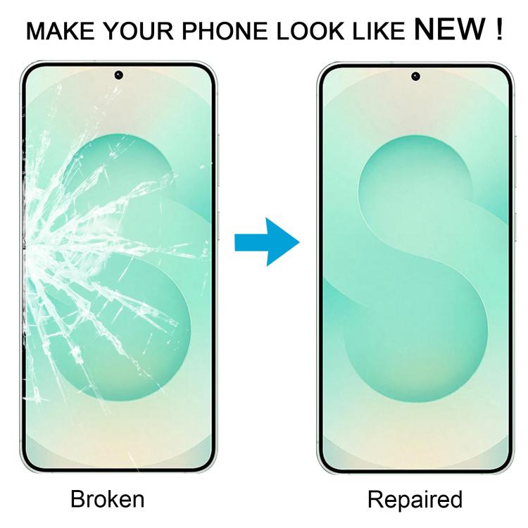 For Samsung Galaxy S25+ SM-S936B 10pcs Front Screen Outer Glass Lens with OCA Optically Clear Adhesive - free shipping - PMC TechLife - Order now!