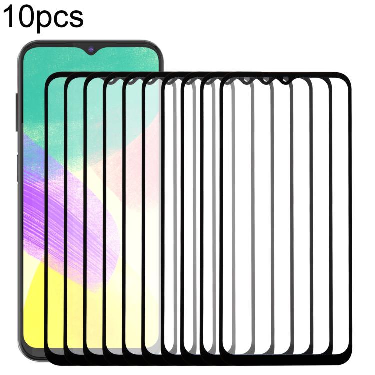 For Samsung Galaxy F14 4G SM-E145F 10pcs Front Screen Outer Glass Lens with OCA Optically Clear Adhesive - free shipping - PMC TechLife - Order now!