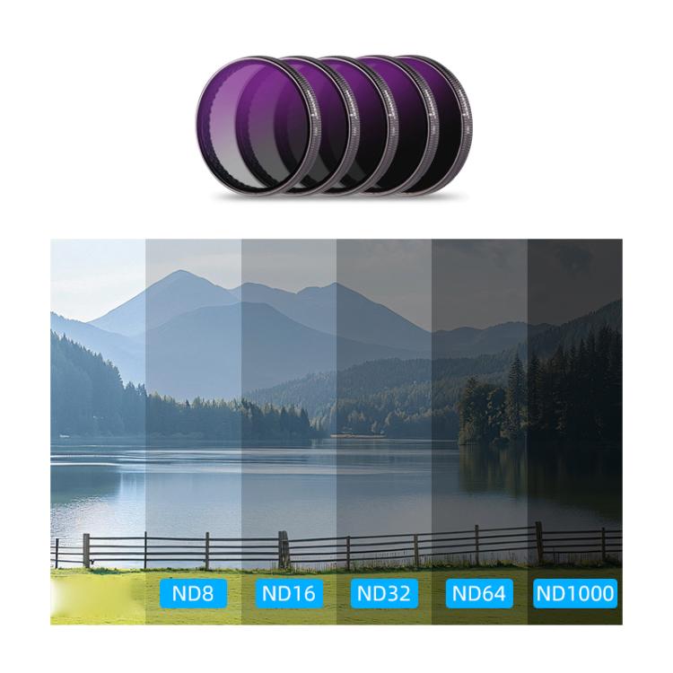 For DJI Action 5 Pro Camera Lens Filter, Filter:ND8 - free shipping - PMC TechLife - Order now!