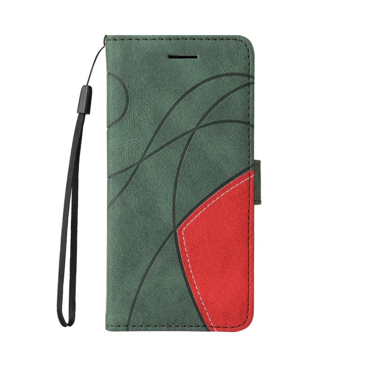 For Nothing Phone 3 Dual-color Splicing Flip Leather Phone Case(Green) - free shipping - PMC TechLife - Order now!