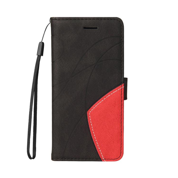 For Nothing Phone 3A Pro Dual-color Splicing Flip Leather Phone Case(Black) - free shipping - PMC TechLife - Order now!
