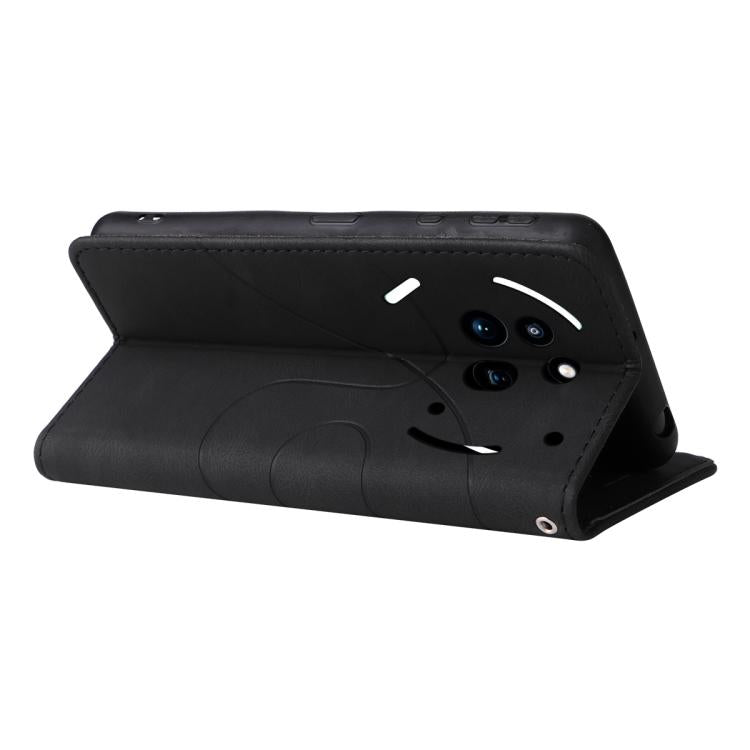 For Nothing Phone 3A Pro Dual-color Splicing Flip Leather Phone Case(Black) - free shipping - PMC TechLife - Order now!