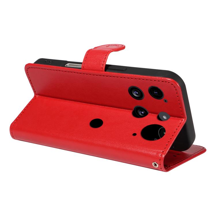 For Nothing Phone 3 Cat and Bee Embossed Flip Leather Phone Case(Red) - free shipping - PMC TechLife - Order now!