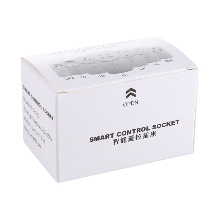AK-DL220 220V Smart Wireless Remote Control Socket with Remote Control, Plug Type:AU Plug - free shipping - PMC Jewellery - Order now!