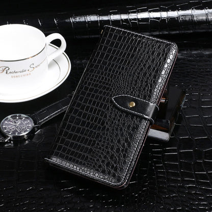 For Wiko Y61 idewei Crocodile Texture Horizontal Flip Leather Case with Holder & Card Slots & Wallet(Black) - Wiko by idewei | Online Shopping South Africa | PMC Jewellery | Buy Now Pay Later Mobicred