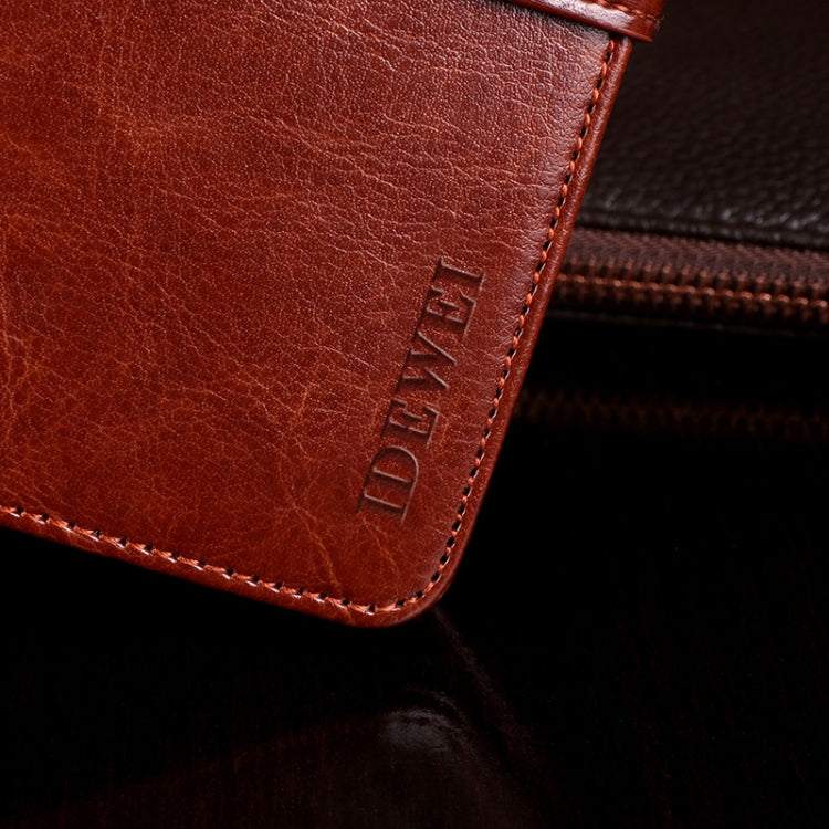 For Cubot Note 20 idewei Crazy Horse Texture Horizontal Flip Leather Case with Holder & Card Slots & Wallet(Sky Blue) - free shipping - PMC Jewellery - Order now!
