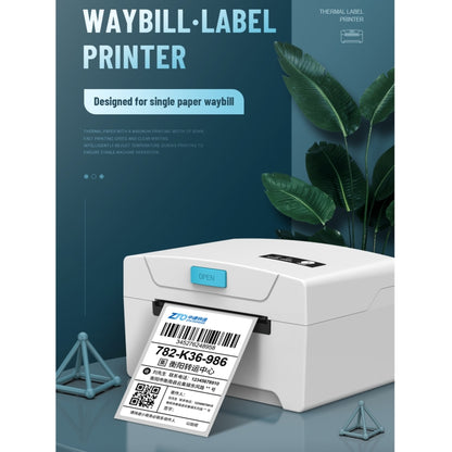 ZJ-8600 76x130 Single Paper Waybill Express Bill Label Printer, EU Plug - Printer by PMC Jewellery | Online Shopping South Africa | PMC Jewellery | Buy Now Pay Later Mobicred