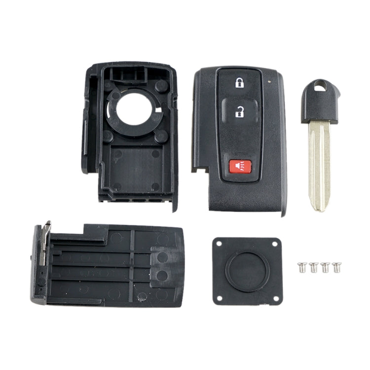Car Key Shell Remote Control Case with Small Key for Toyota Prius 3-button - free shipping - PMC Jewellery - Order now!