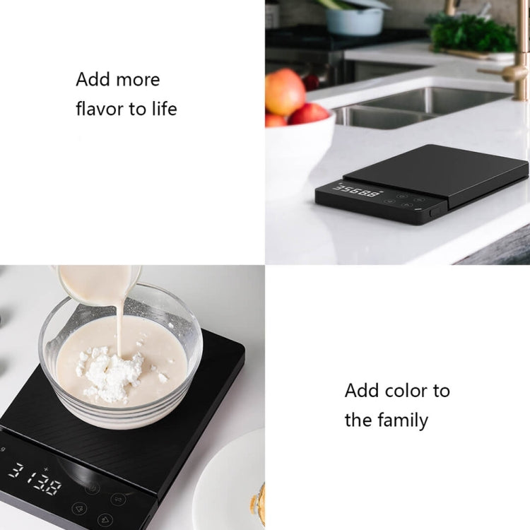 8KG Original Xiaomi Youpin DUKA ES1 Kitchen LCD Digital High-precision Electronic Scale - Kitchen Scales by Xiaomi | Online Shopping South Africa | PMC Jewellery | Buy Now Pay Later Mobicred