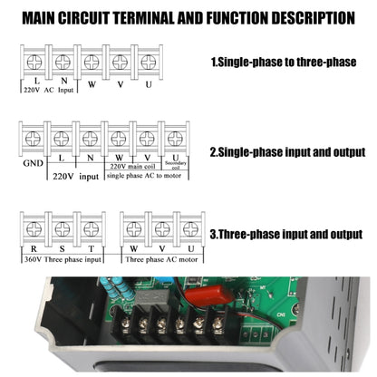 AT1-2200S 2.2KW 220V Single-phase Inverter - Relays by PMC Jewellery | Online Shopping South Africa | PMC Jewellery