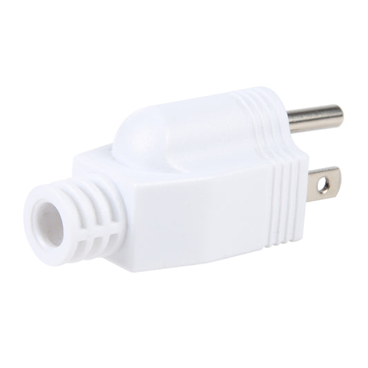 US Plug Male AC Wall Universal Travel Power Socket Plug Adapter (White) - Plug Adaptor by PMC Jewellery | Online Shopping South Africa | PMC Jewellery