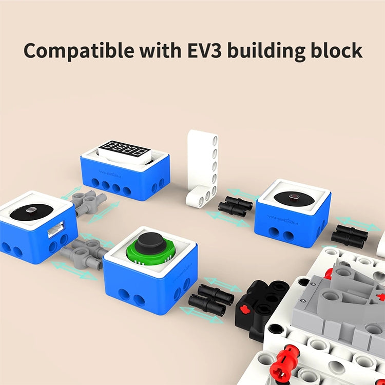 Yahboom Building Block Sensor Module Kit, Compatible with Micro:bit V2/V1.5 Arduino UNO Raspberry Pi Pico, without micro:bit - Others by YAHBOOM | Online Shopping South Africa | PMC Jewellery | Buy Now Pay Later Mobicred