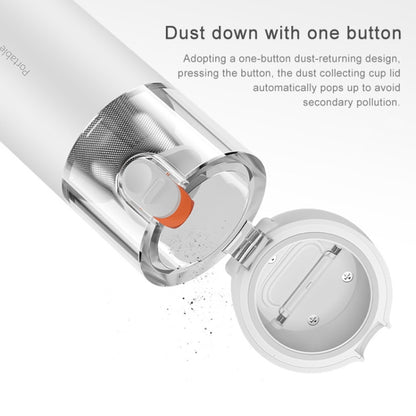 Original Xiaomi Mijia 120W 13000Pa Portable Handheld Car Home Vacuum Cleaner Dust Catcher Cleaning Tools(White) - Handheld Cleaner & Mops by Xiaomi | Online Shopping South Africa | PMC Jewellery | Buy Now Pay Later Mobicred